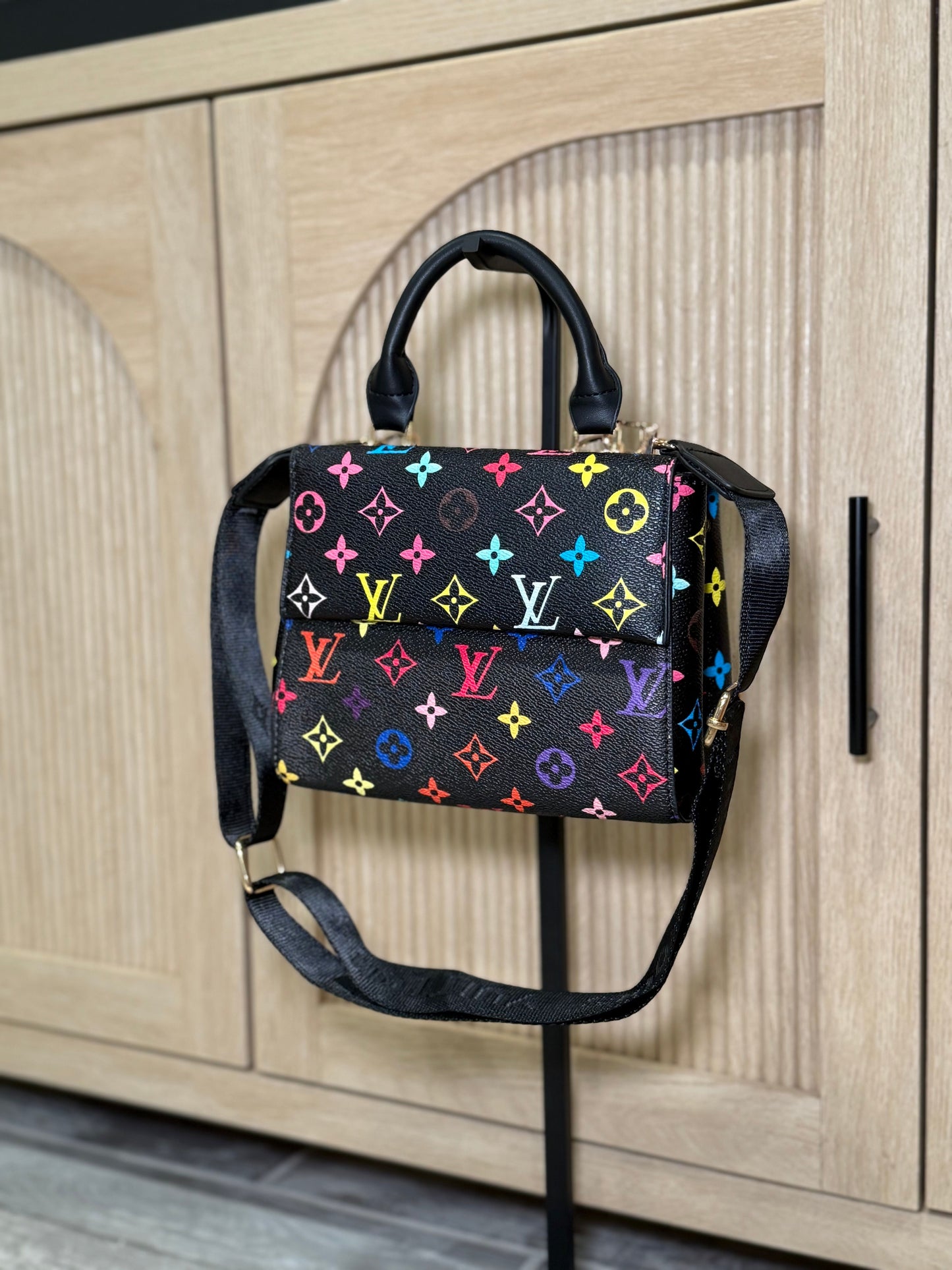 Cute and Colorful Handbag with Shoulder Strap