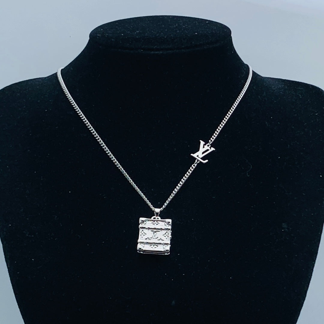 Charming Box Locket Necklace