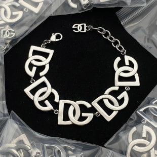 Glamorous Monogram Chain Bracelet