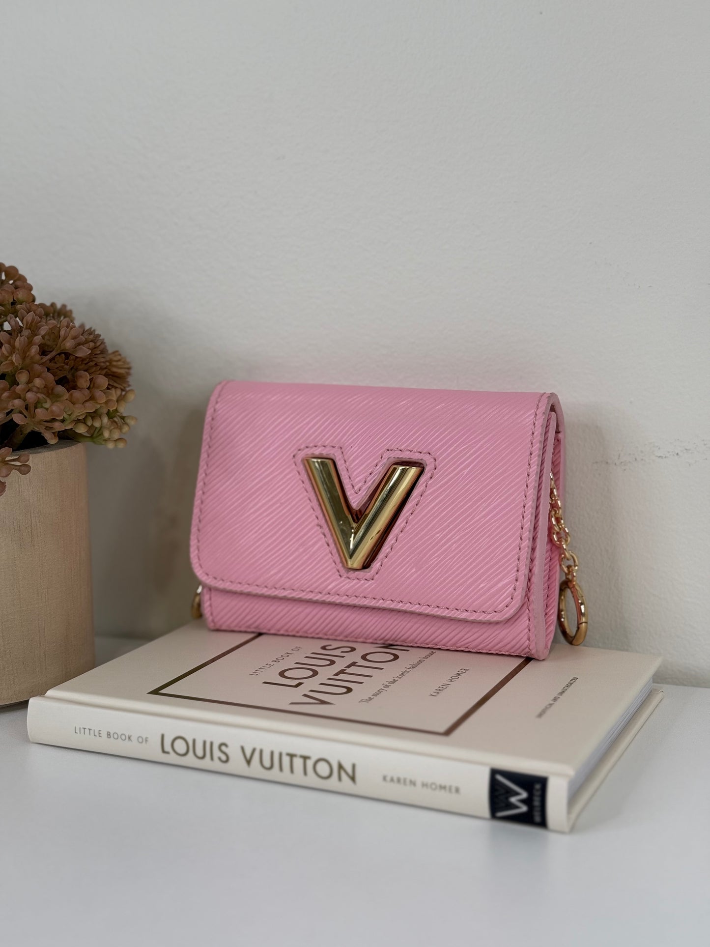 Pink Statement Wallet for Stylish Outings