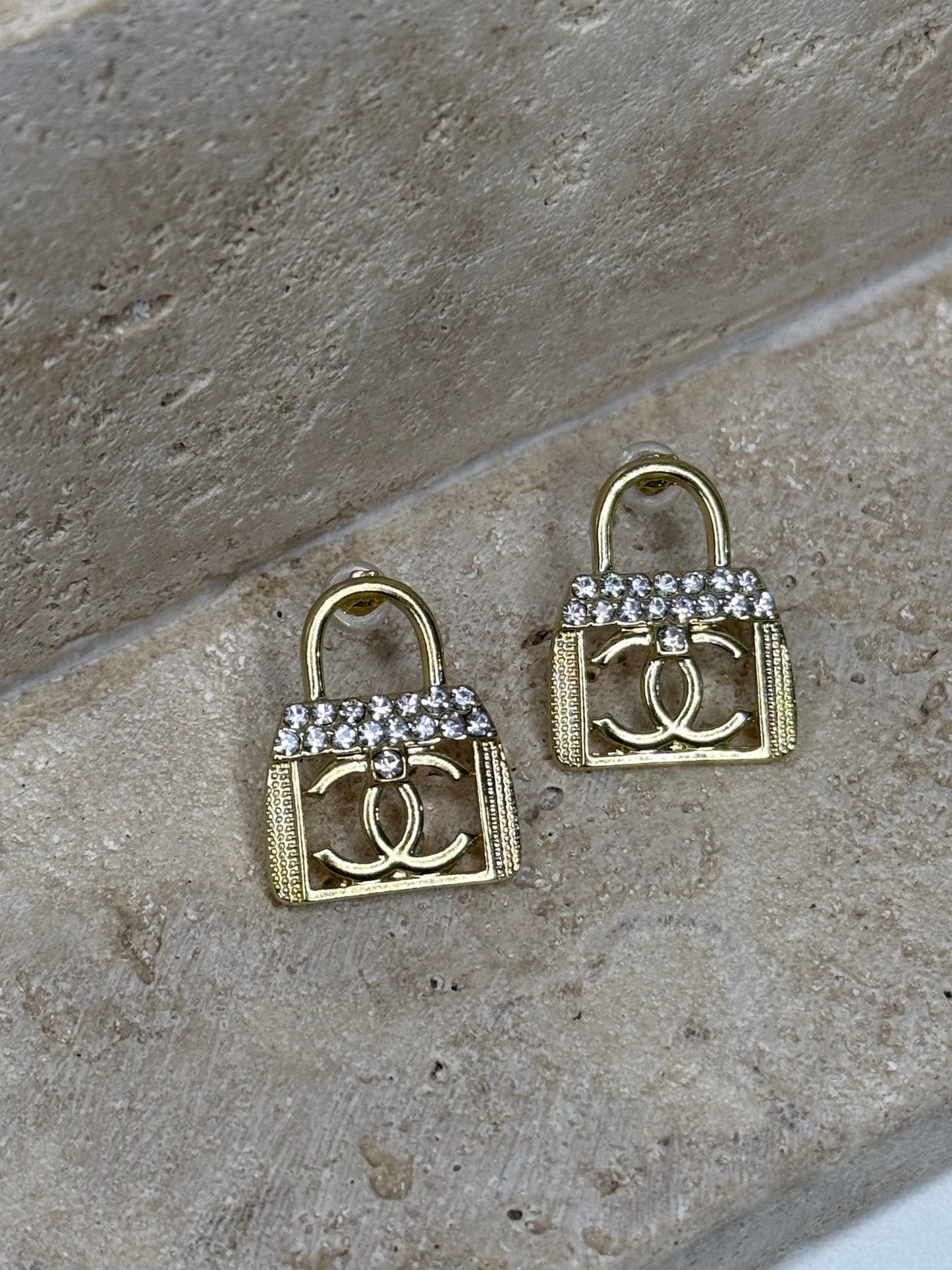 Modern Statement Design Gleaming 7/8" Earrings