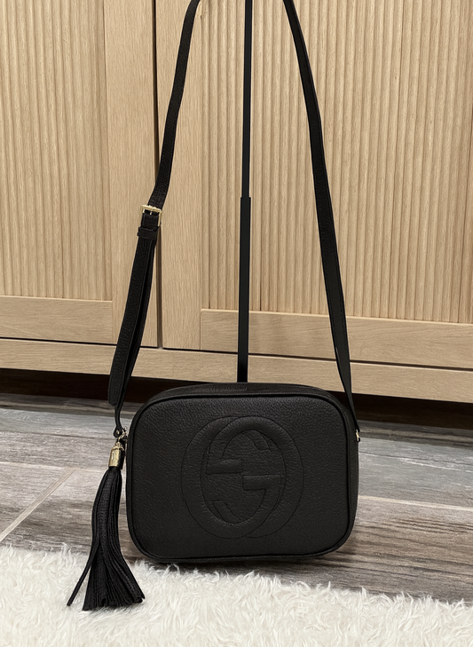 Gorgeous "GG" Tassel Accented Shoulder Bag