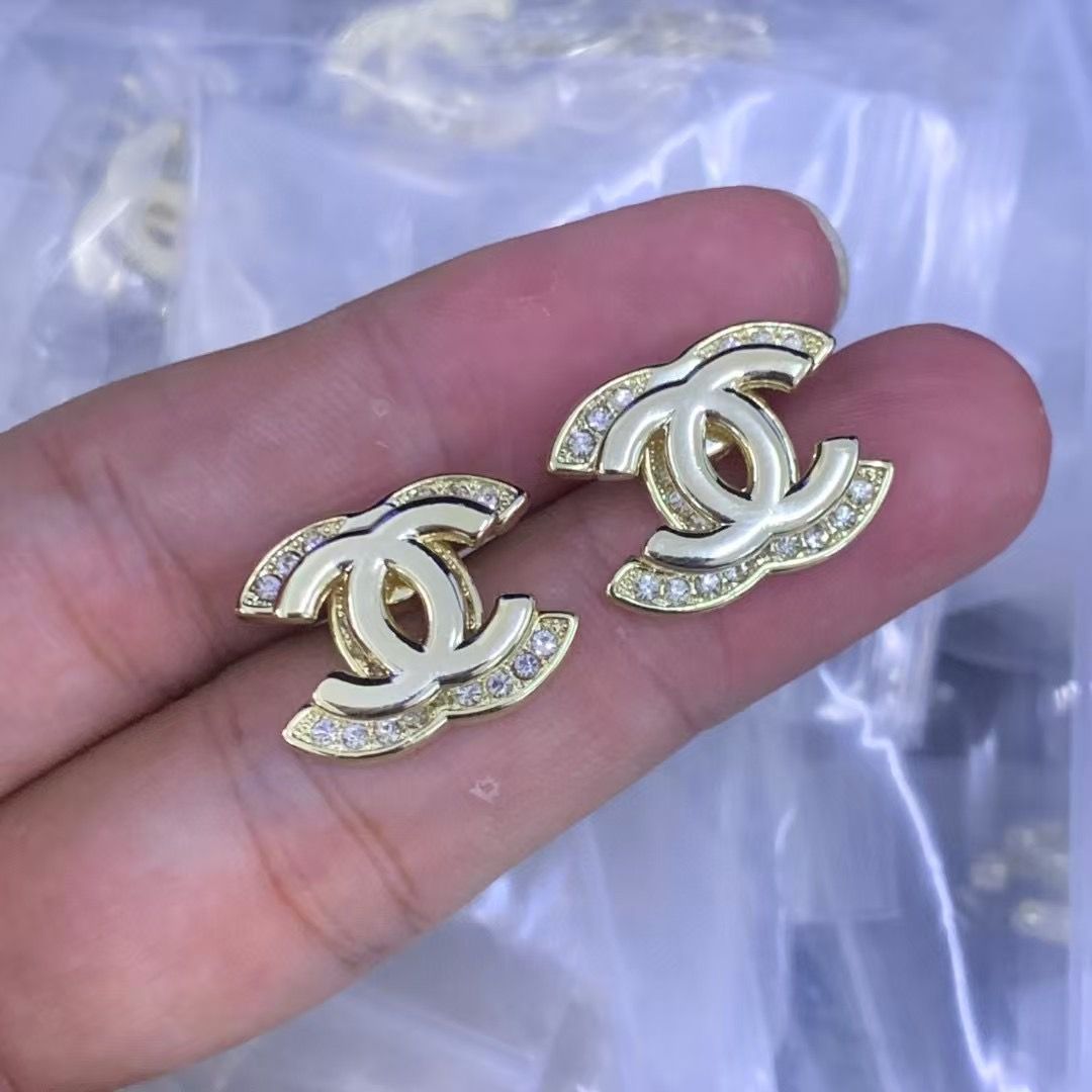 Elegant Designer Inspired C Shape Earrings