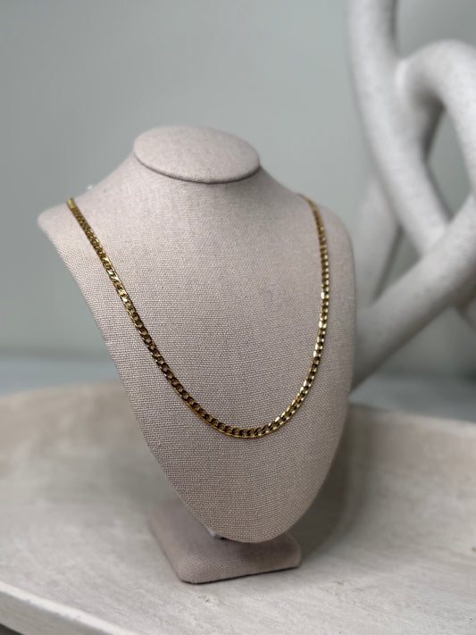 Graceful XS Link Chain 8"3/4" Necklace with Subtle Design