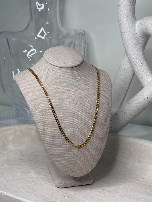 Bold Essence Club Chain 8"3/4" Necklace