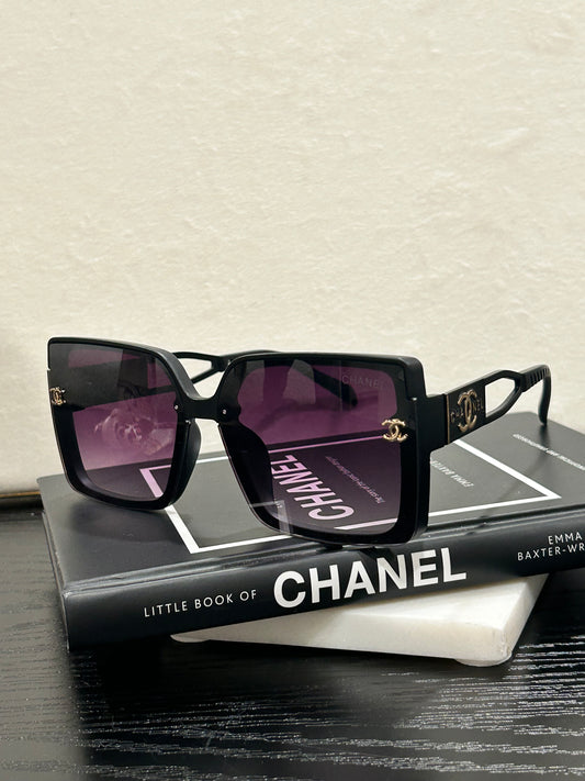 Glamorous Square Frame Gradient Lens Shades