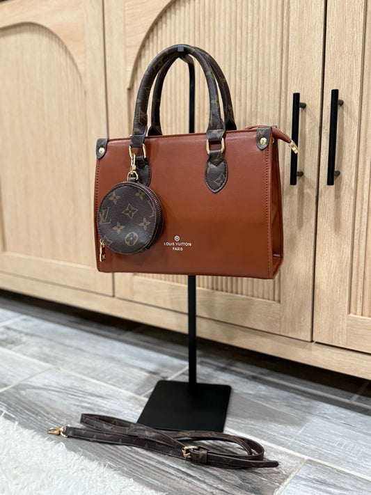 Gorgeous Accented Bag with Coin Purse