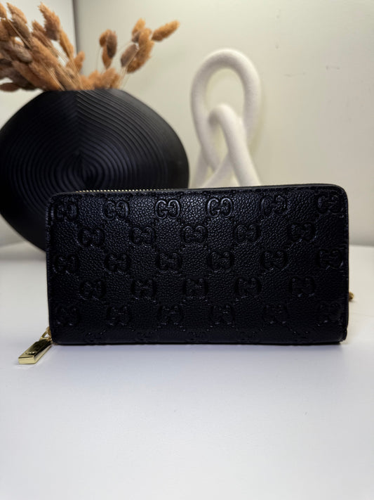 Elegant Embossed Logo Wallet