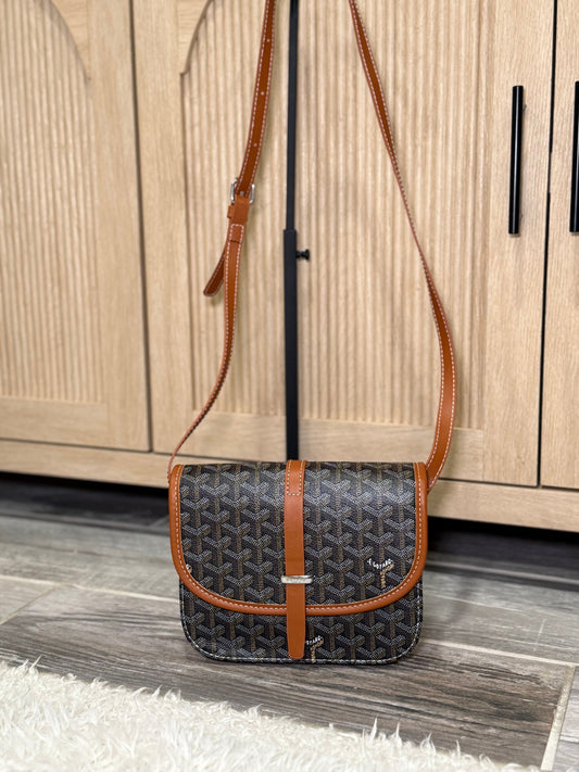 Everyday Luxury Print Small Messenger Bag