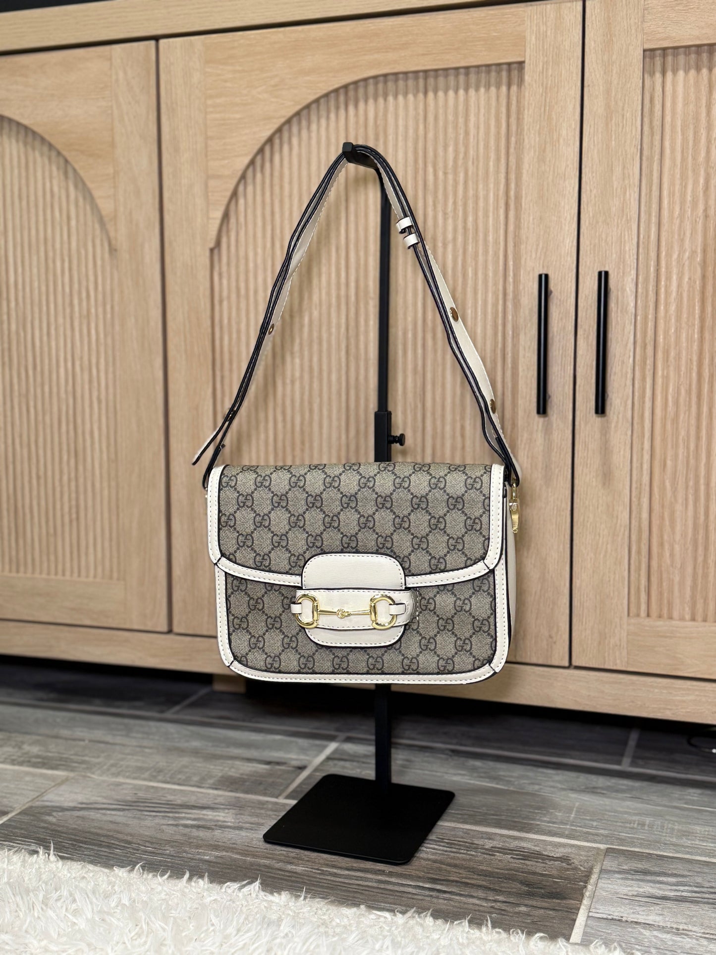 Classic Pattern Box Bag