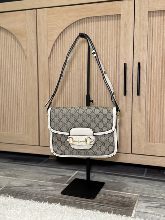 Classic Pattern Box Bag