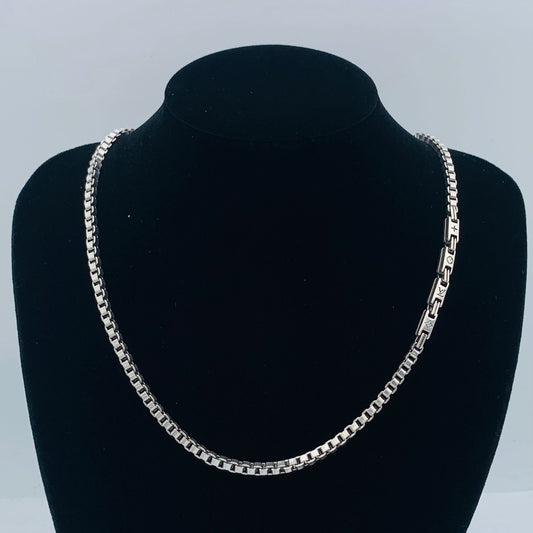 Modern Box Chain Necklace