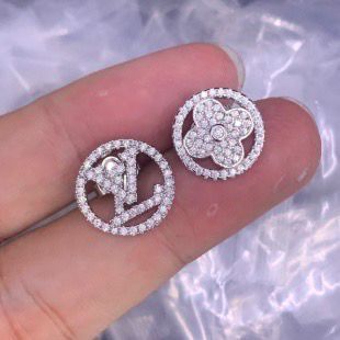 Dazzling Crystal Halo Stud Earrings