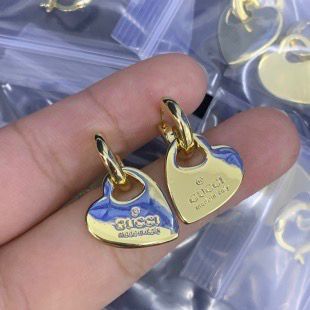Charming Polished Heart Dangle Huggie Hoops Earrings