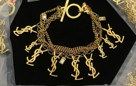 Chic Letter Dangle Bracelet